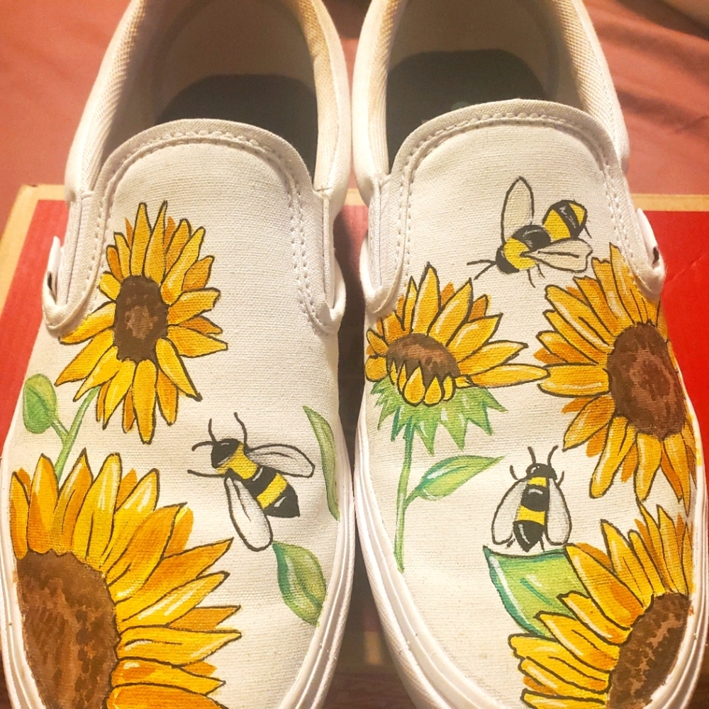 Hand painted Vans